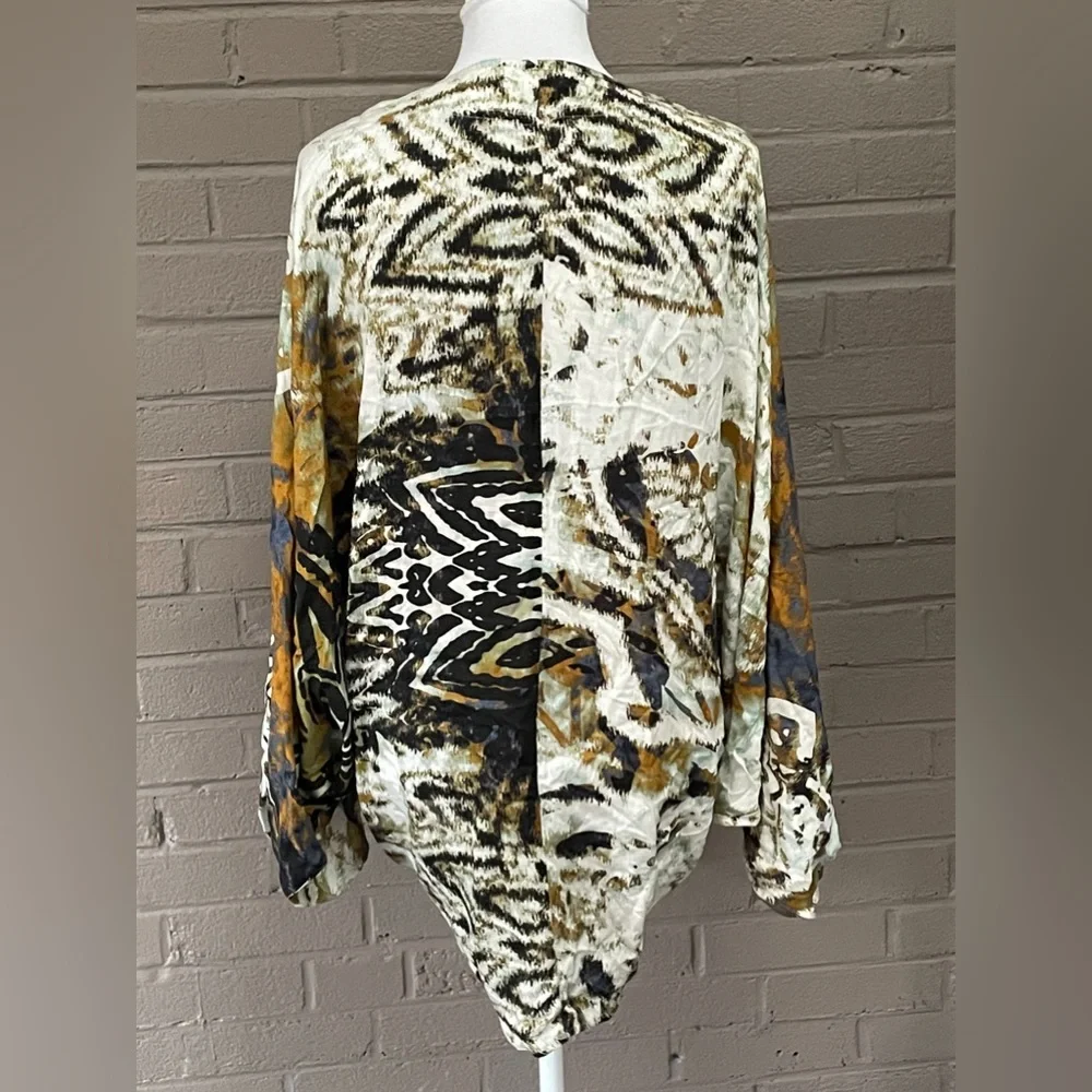 Free People Print top / topper